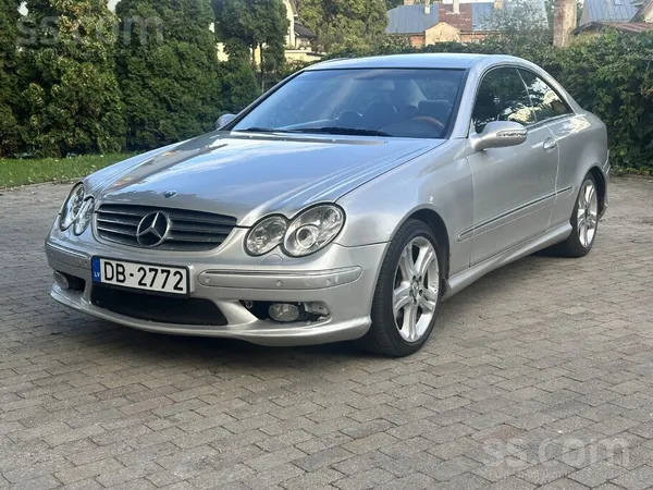 Mercedes Clk 320 ar oriģināliem Amg bamperiem un sliekšnu u