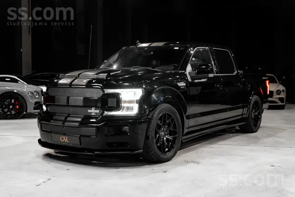 Ford F150 Shelby Super Snake ar 5.0L Coyote V8 Supercharge dzinēju kurš attī