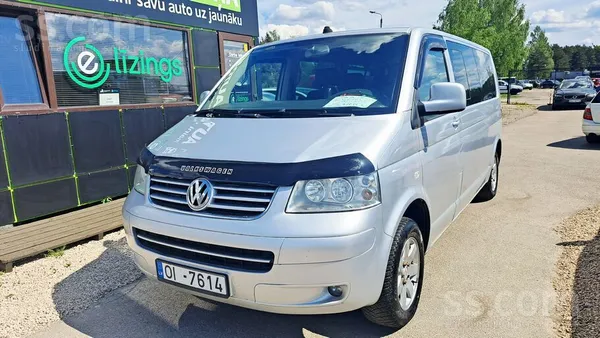 Volkswagen Automāts, garā bāze, 8 sēdvietas, VW Caravelle 2.5