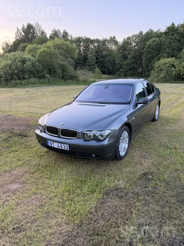 BMW Ir pieejams BMW 730d 160kw, labi uzturēts un kopts