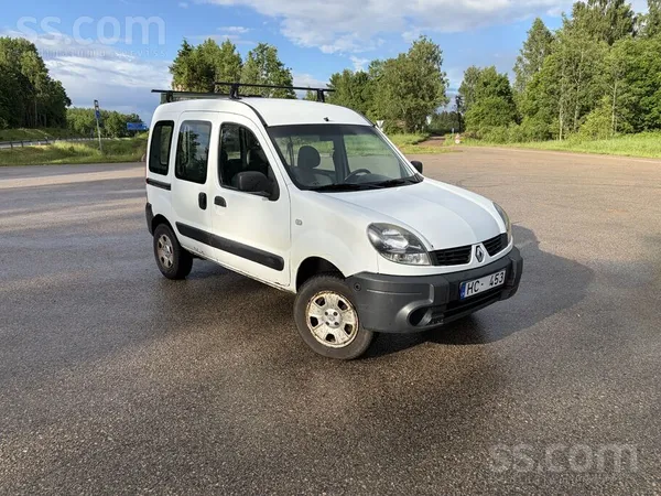Renault Tiek pārdots utilitārais Kangoo 4x4 (benzīns). Nes