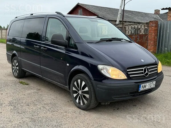 Mercedes Vito 9 vietas ar 2.2 cdi om646 veco labo dzinēju. 