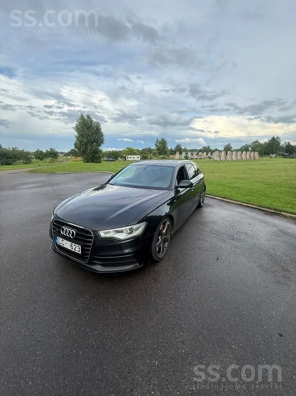 Audi A6 ar Normālu nobraukumu. 