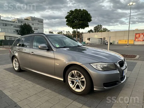 BMW BMW 316d E91 universālis. Mazs nobraukums, pārsvar