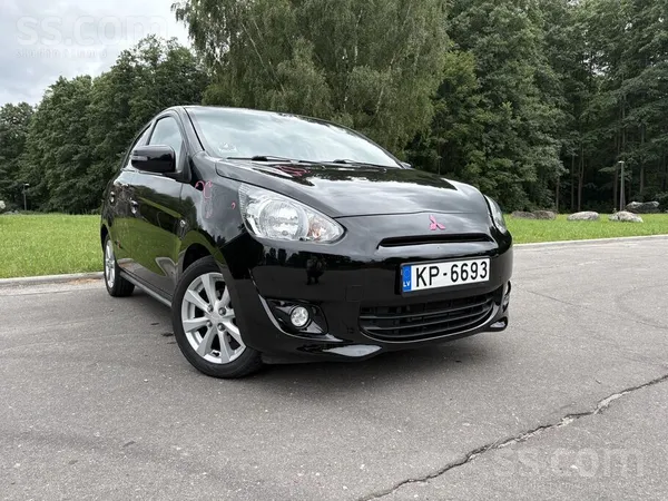 Mitsubishi Pārdod mazu pilsētas auto dāmai. Pilnākā šī modeļa