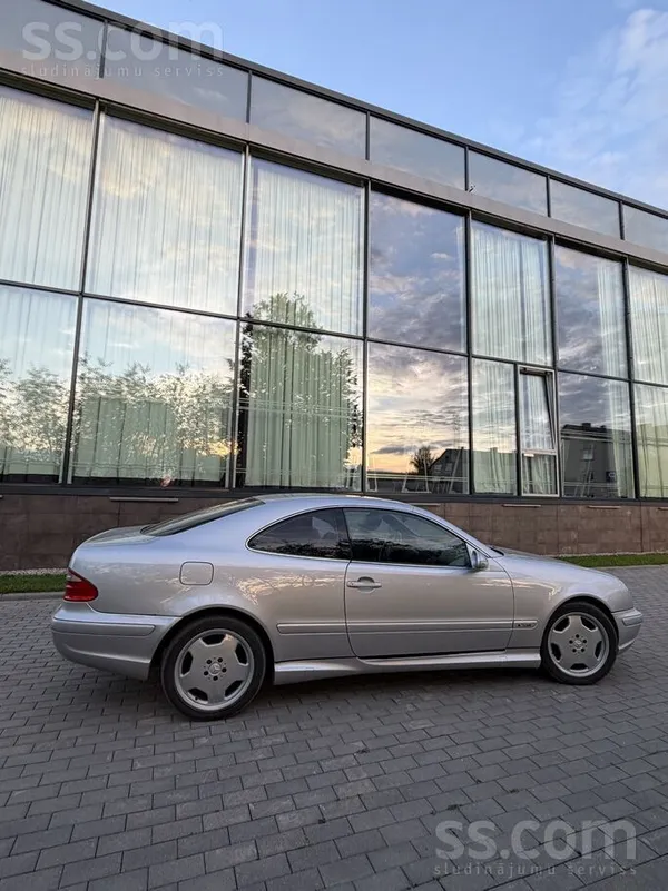 Mercedes Pārdodas 1999.gada Mercedes-Benz Clk 320 sudraba k