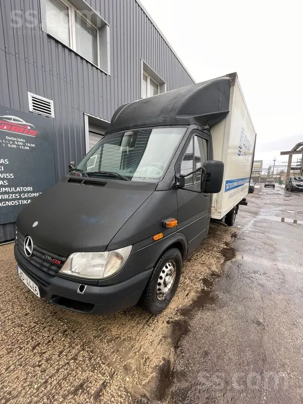 Mercedes Firmā Pārdod Mersedes Sprinter ar liftu darba kart