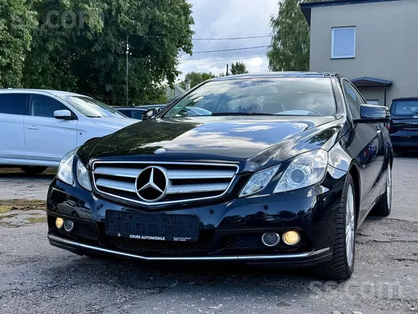 Mercedes Blue Efficiency, E 200 Cgi, Kupeja, Automātiskā kā