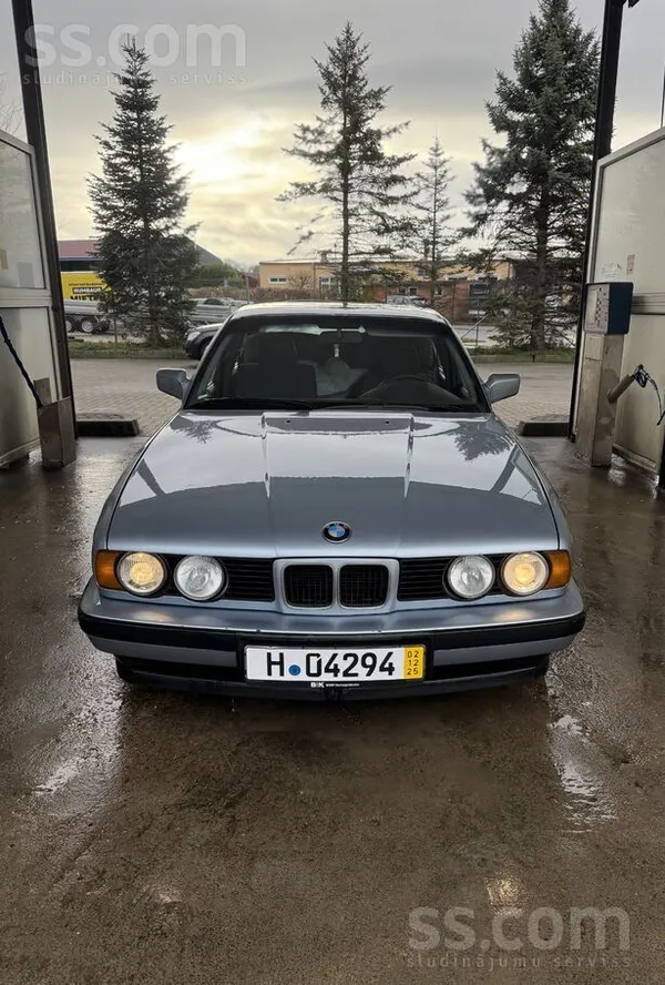 BMW E34 520 M20B20 1990.g, mazs nobraukums. 