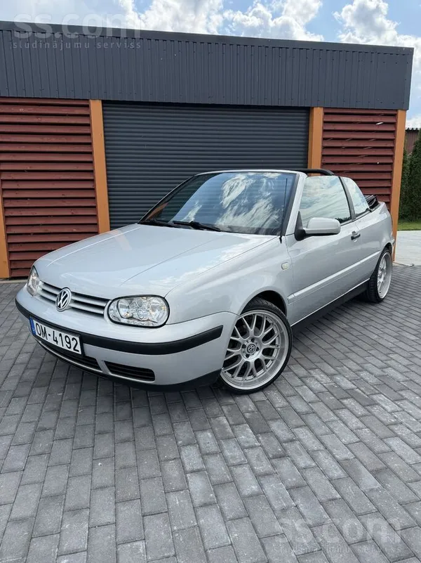 Pārdodu koptu VW Cabrio, 1.9Tdi/5Robu manuālis. Auto Teicamā tehniskā un viz