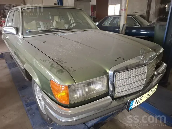 Mercedes Benz 280, 1977g. ,
2, 8 litru benzīna dzinējs, 130Kw/177Zs,
I
