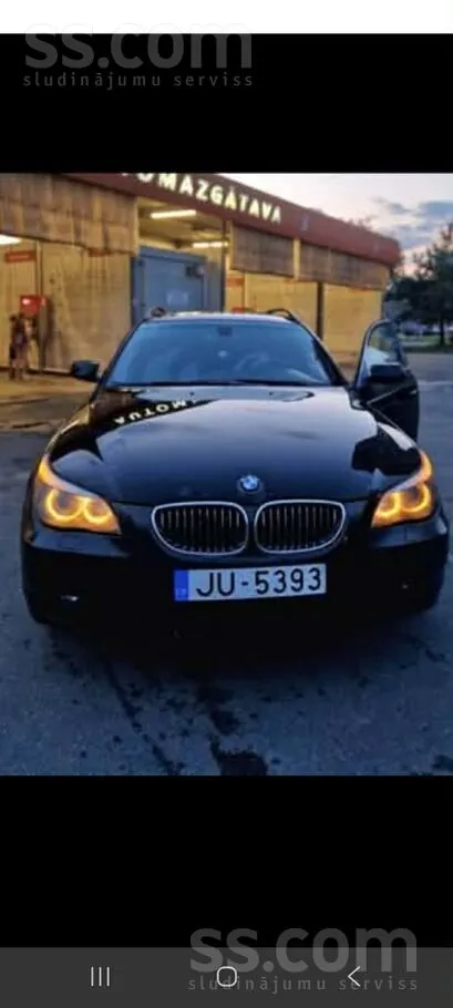 BMW Pārdotu koptu e61 ar ļoti jaudīgo un tajā paša lai