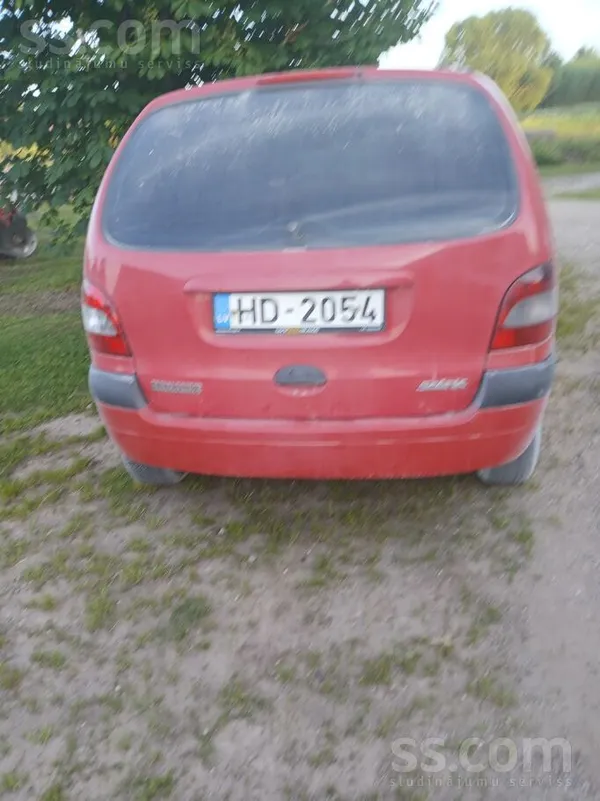 Renault Pardod Renault Megane Scenic ar tiko izietu teknis