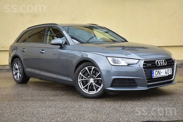 Audi Audi A4 (2017.g) Tumši Pelēka.