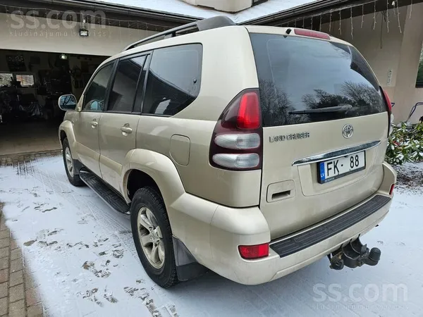 Toyota Pārdod Lc120 3.0D 127kw. Jauna tehniskā apskate, n