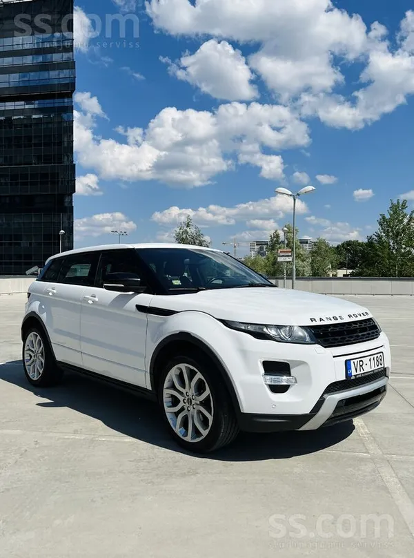 Land-rover Range Rover Evoque 2012 Si4 Dynamic ar numura zīmē