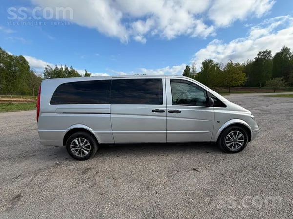 Mercedes 2009.gada, 9 vietas, garā bāze, sāna durvis abās p