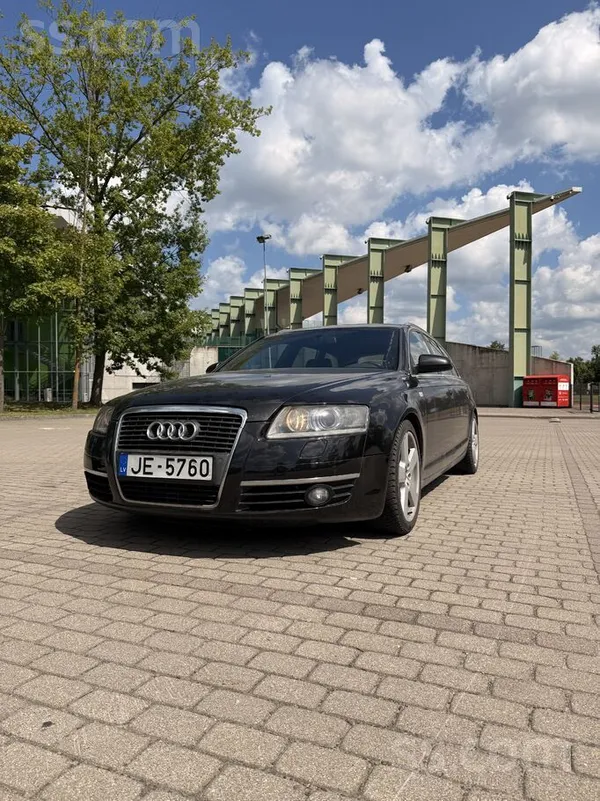Audi Pardodu savu audi a6, auto vienmēr kopts visas apk