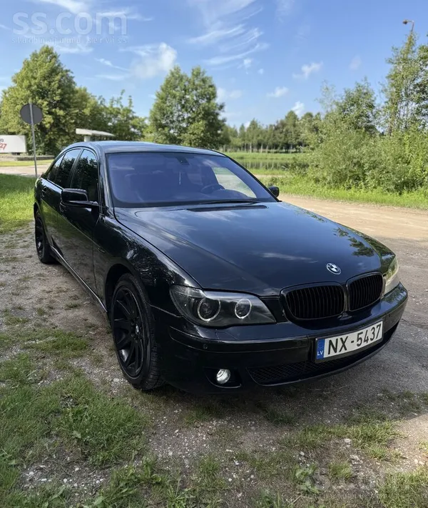BMW BMW 730d, 170kw, facelift, melns, glauns sedans, a