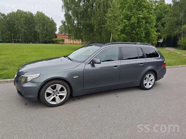 BMW BMW E61 525D, 2006. gada 130kw. Labā tehniskā stāv