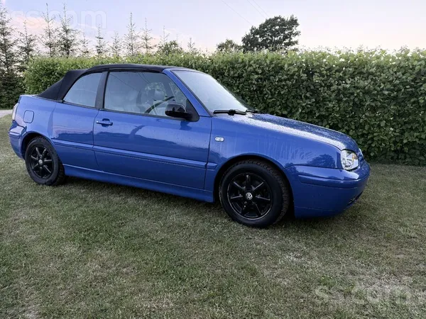 Volkswagen VW Golf Cabriolet 1.9 Tdi 81 kW 2000. gads TA līdz