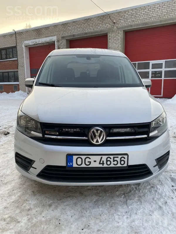 Volkswagen Caddy, 4 Motion, 4X4, 2.0 Tdi, 90 KW dzinējs, teic