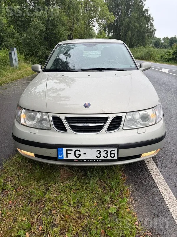 Saab Pārdodu Saab 9-5 labā stāvoklī ar tikko izietu teh