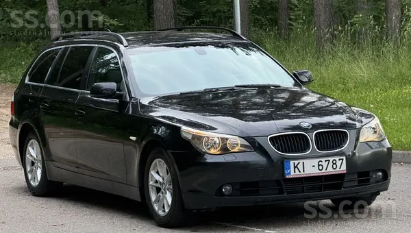 BMW Pārdodu e61 ar tikko izietu tehnisko apskati. 