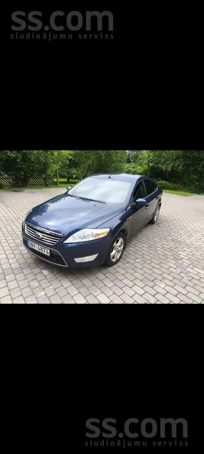 Pārdodu Ford Mondeo. 2008.gada 2.0 benzīns. Tikko izieta jauna apskate. Ir d