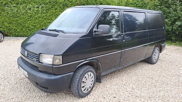 Volkswagen Pārdod kravas VW Transporter, tikko izieta TA ar p