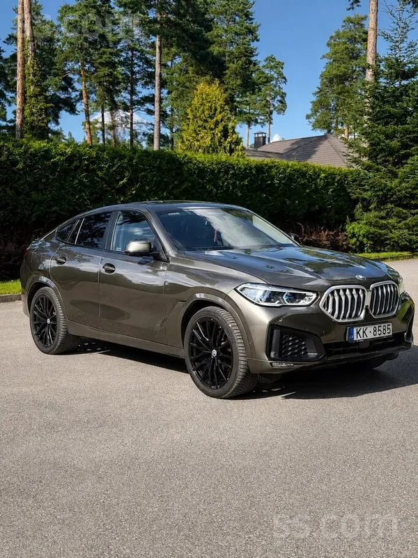 BMW BMW X6 xDrive30d, M Sport, 2020 3.0D 195 kW. Pilna