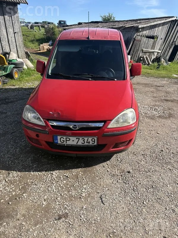 Opel Pārdod opel combo, jauna apskate, nodokļi nomaksāt