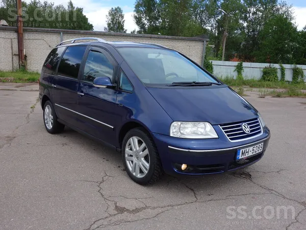 Volkswagen VW Sharan. Chrome & Style. 1.9Tdi. 85kw. -116лс. F