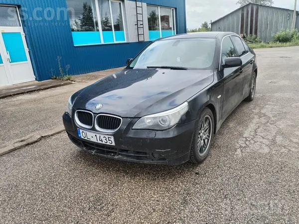Pārdodu Bmw 520D 2006 gada tikko ievesta un reģistrēta LV, nodoklis par gadu