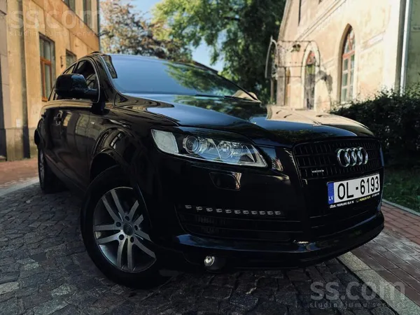 Audi Pārdošanā 7 vietīgs S-line Audi Q7 -176kw/233zs la