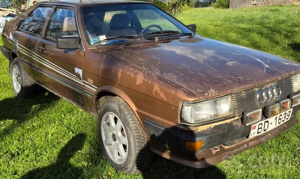 Audi Pārdodu Audi coupe, ir vizuāli bojājumi kur japiel