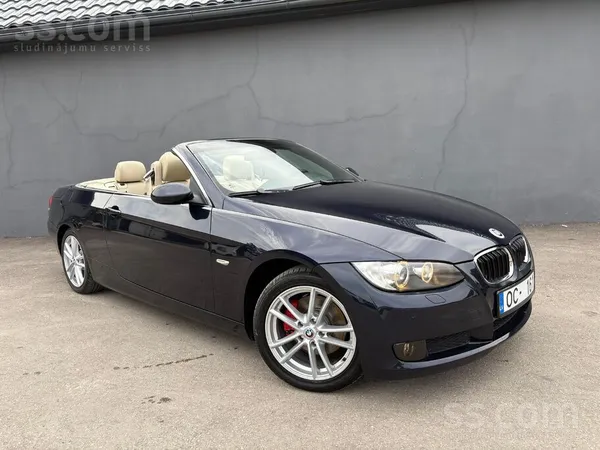 BMW Pārdodu tumši zilu BMW E93 kabrioletu 2008. gada i