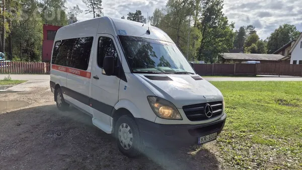 Mercedes Pārdod MB Sprinteri 311, var vadīt ar B kategoriju