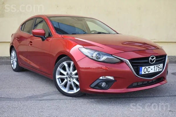 Mazda Mazda Mazda 3 (2013.g) Sarkana Met. 