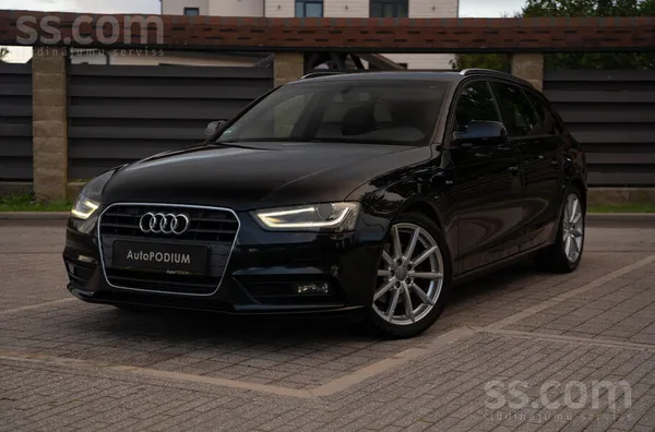 Audi Tikko ievests no Vācijas Audi A4 Facelift S-line 