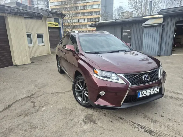 Lexus Продается Lexus Rx450H F-sport, редкий цвет - вишн