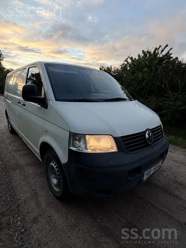 Volkswagen VW transporter 2.5 Tdi, 2008.G, Manuāls, Kw96.Krav