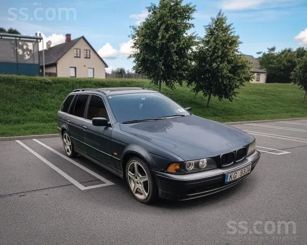 BMW Pārdodu BMW E39 biznesa klases universāli eleganta