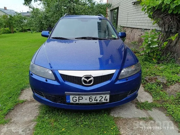Mazda Tiek pārdots Mazda 6 universālis. Tehniskais stāvo