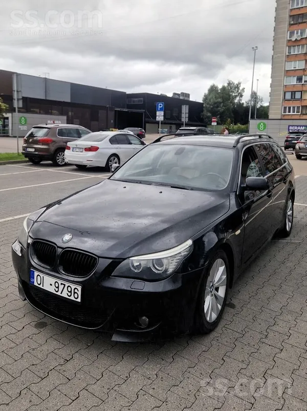 BMW Pardodu e61 525d 145kw jaudigs un ekonomisks e61 f