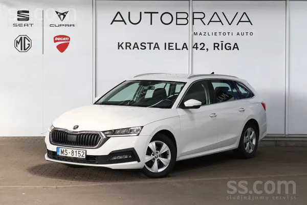 Skoda Piedāvājam Škoda Octavia Combi. 1.5 benzīna dzinēj