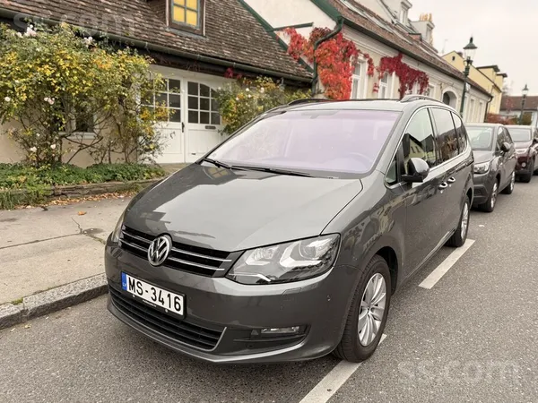Volkswagen Ērts un ekonomisks 5-7 vietīgs VW Sharan. Ādas sal