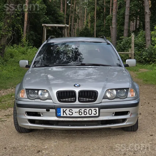BMW E46, 320d, 2.0d, 100kw, 2000.gads, manuāls 5 ātrum