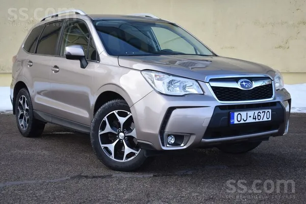 Subaru Forester (2015.g) Gaiši pelēka Met. 

Nepieciešamības gadījumā ir ies