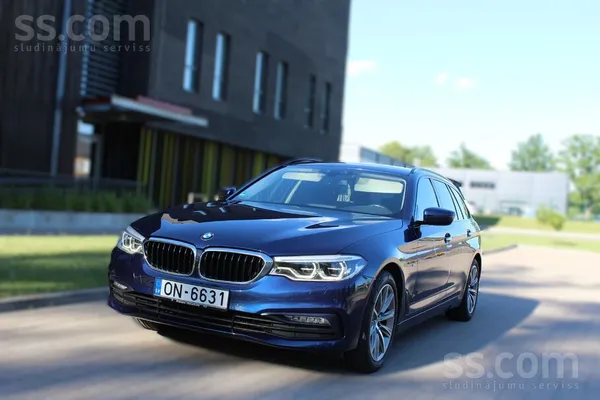 BMW 520d sportline xdrive 140kw. No Vācijas, lieliskā